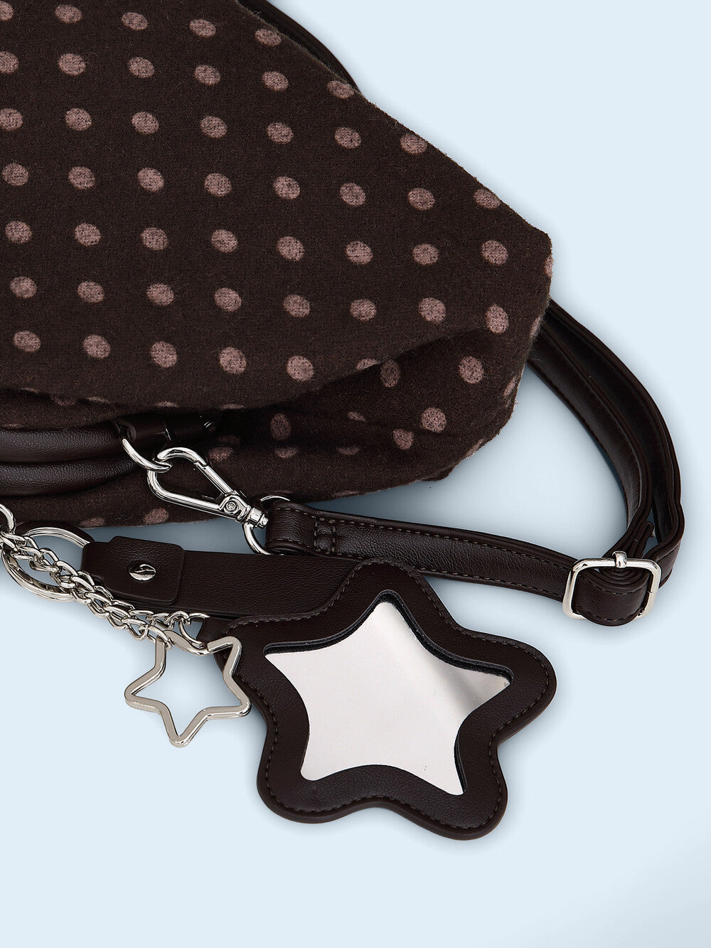 [ Pre-order ] Dot Cozy Dumpling Bag Brown
