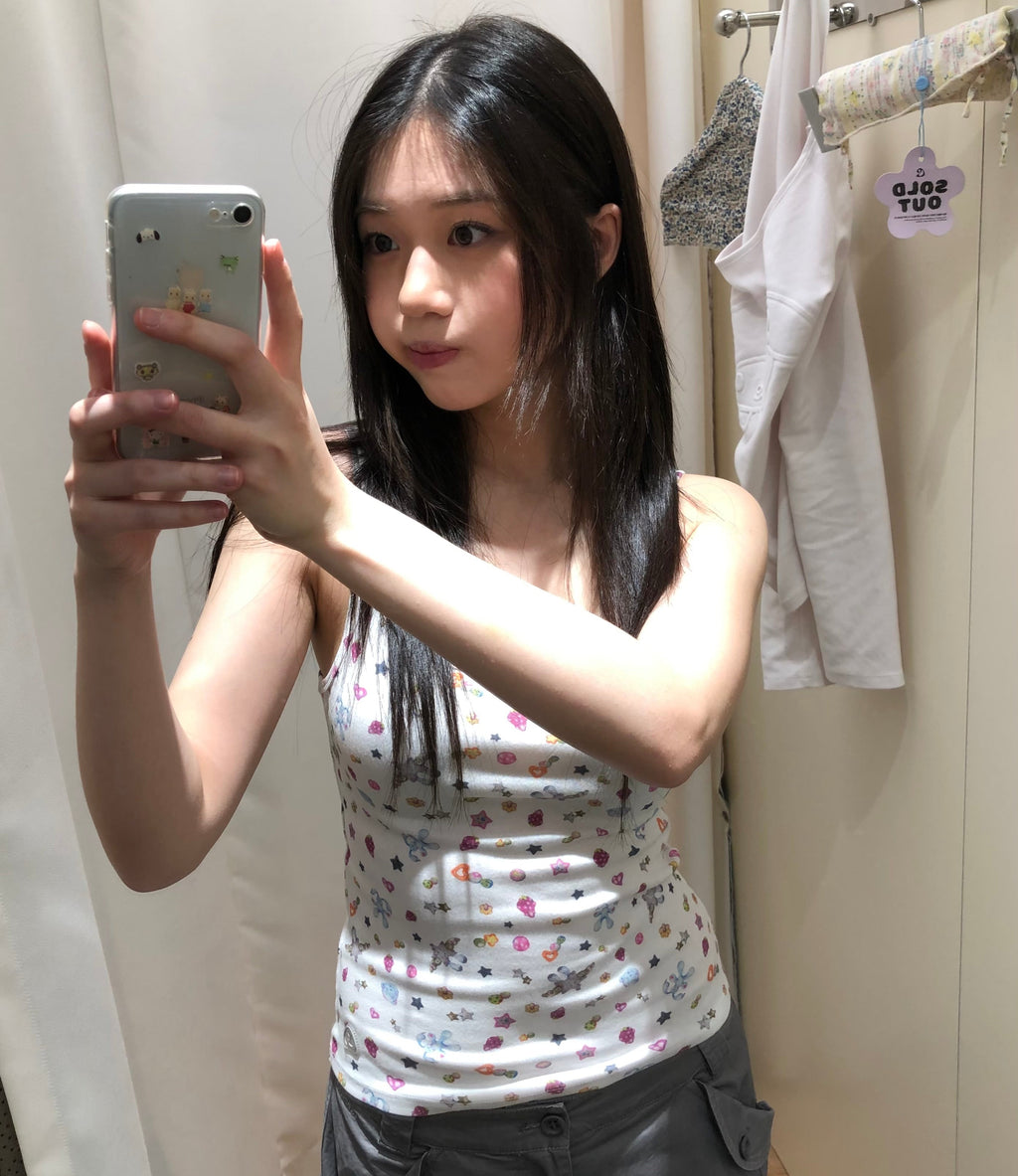 [ Pre-order ] Ema Tiny Friends Sleeveless
