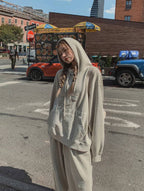 [ KR0342 ] Cozy Wide Jogger