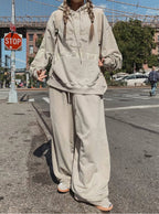 [ KR0342 ] Cozy Wide Jogger