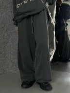 [ KR0342 ] Cozy Wide Jogger
