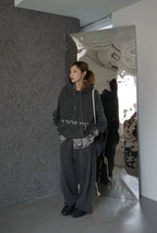 [ KR0342 ] Cozy Wide Jogger