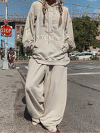 [ KR0342 ] Cozy Wide Jogger