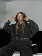 [ KR0342 ] Cozy Wide Jogger