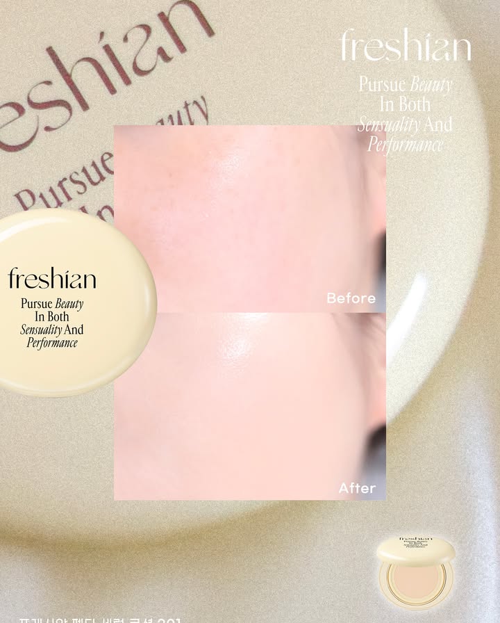 [ Pre-order ] Freshian Pepta-Serum Cushion ( vegan )