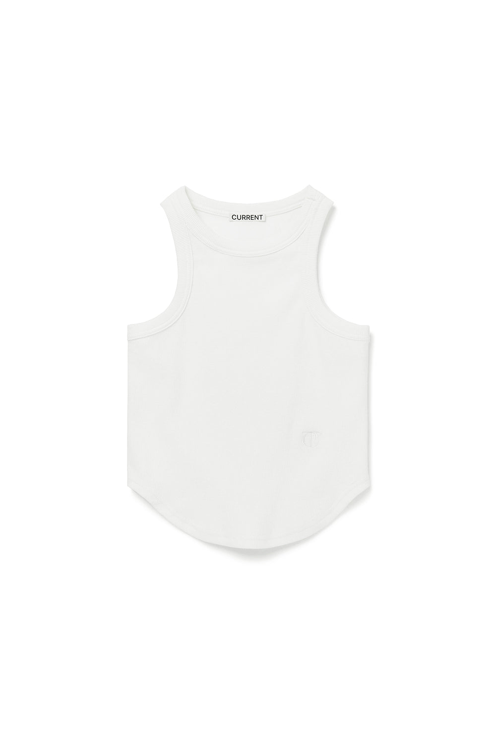 [ 現貨 ] CURRENT Symbol Ribbed Sleeveless