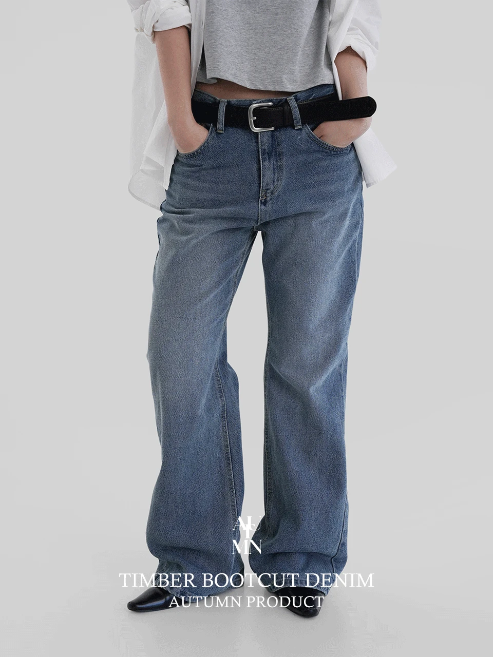 [ Pre-order ] Autumn Made Timber Bootcut Denim