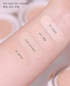 [ Pre-order ] Too Cool For School 🌪️毛孔 byebye 裸妝氣墊 Fixing Nude Cushion SET ( 適合混合肌 )