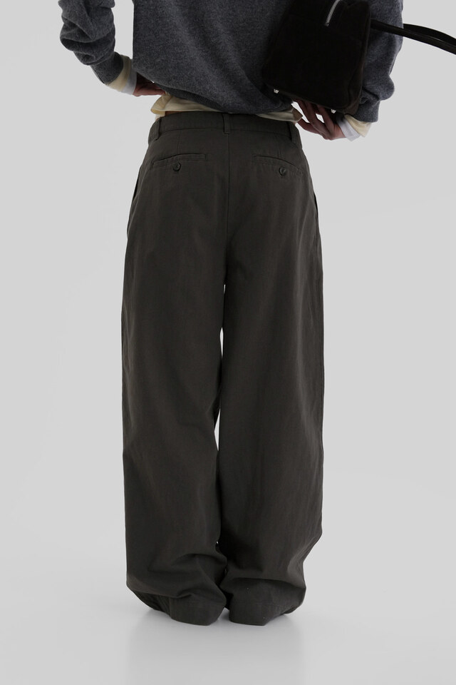 [ Pre-order ] Autumn Made Nate Button Pants