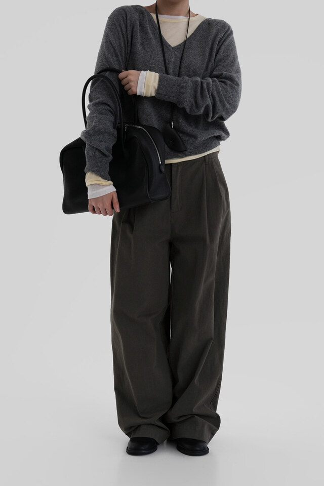 [ Pre-order ] Autumn Made Nate Button Pants