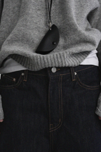 [ Pre-order ] Autumn Made Bijou Non-Fade Denim