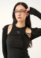 [ Pre-order ] Threetimes Jewel Tank Top