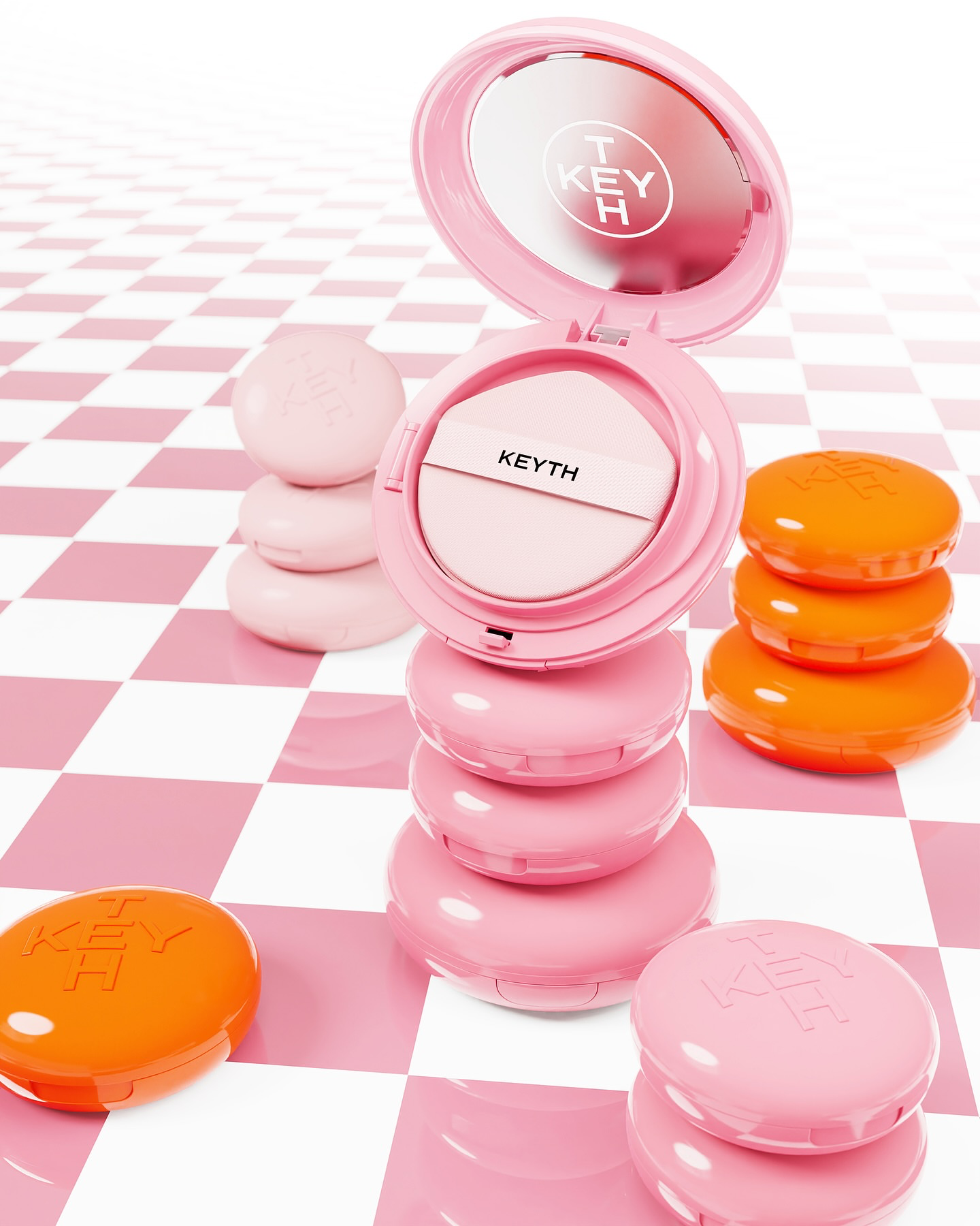 [ Pre-order ] Colored Keyth Pink Magnet Cushion SPF40 SPF++ ( MAMA cushion )