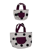 [ Pre-order ] Reversible Polka Dot Eco Bag