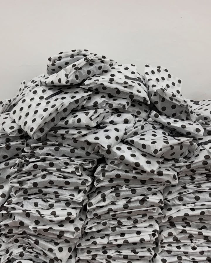 [ Pre-order ] Reversible Polka Dot Eco Bag