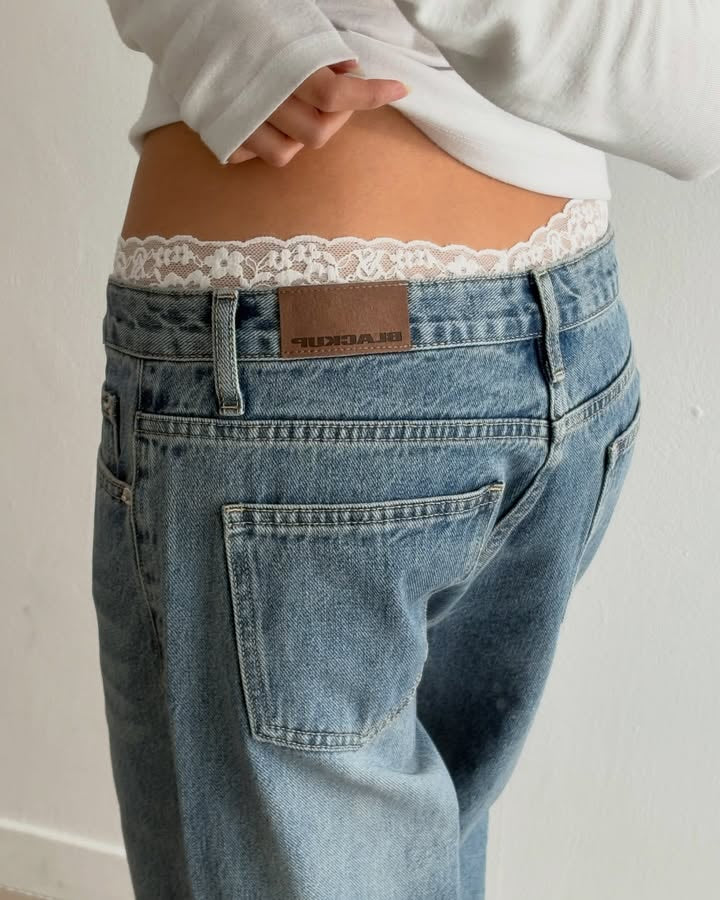 [ Pre-order ] B-Denim Low Vintage Straight Jeans 052
