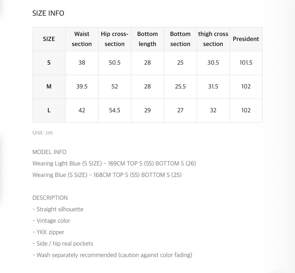 [ Pre-order ] B-Denim Low Vintage Straight Jeans 052
