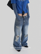 [ Pre-order ] Autumn Made Crush Damage Denim