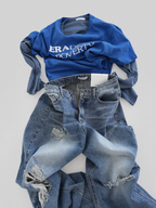 [ Pre-order ] Autumn Made Crush Damage Denim