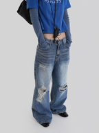 [ Pre-order ] Autumn Made Crush Damage Denim
