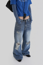 [ Pre-order ] Autumn Made Crush Damage Denim
