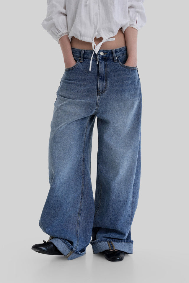 [ Pre-order ] Autumn Made Ground Roll-Up Denim