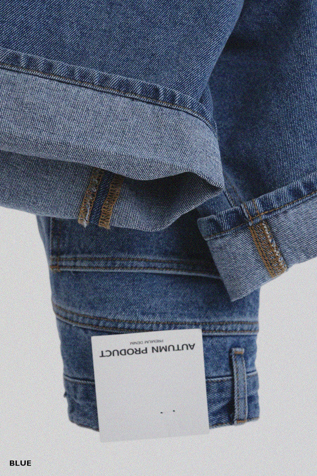 [ Pre-order ] Autumn Made Ground Roll-Up Denim