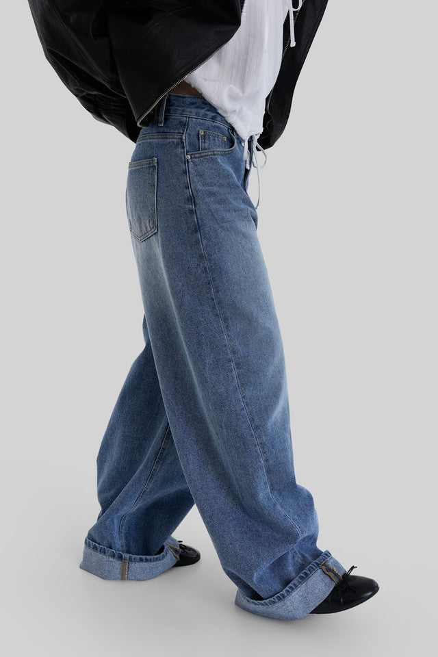[ Pre-order ] Autumn Made Ground Roll-Up Denim