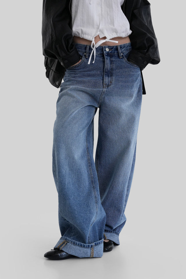 [ Pre-order ] Autumn Made Ground Roll-Up Denim