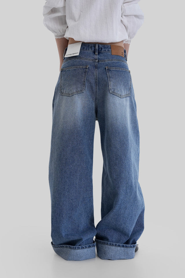 [ Pre-order ] Autumn Made Ground Roll-Up Denim