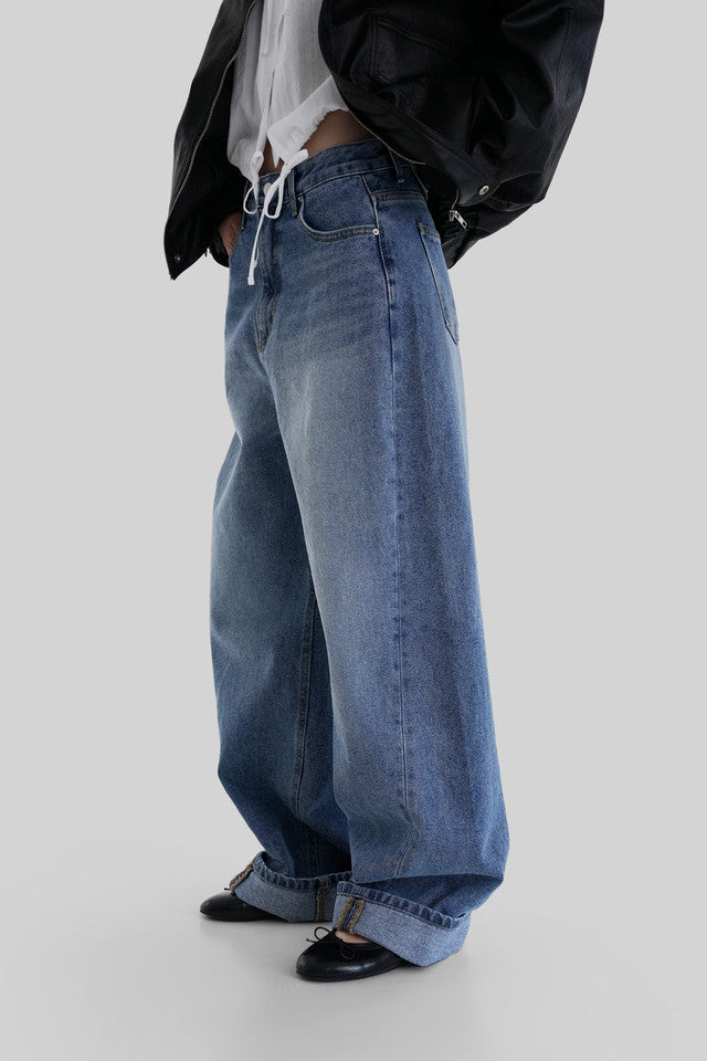 [ Pre-order ] Autumn Made Ground Roll-Up Denim