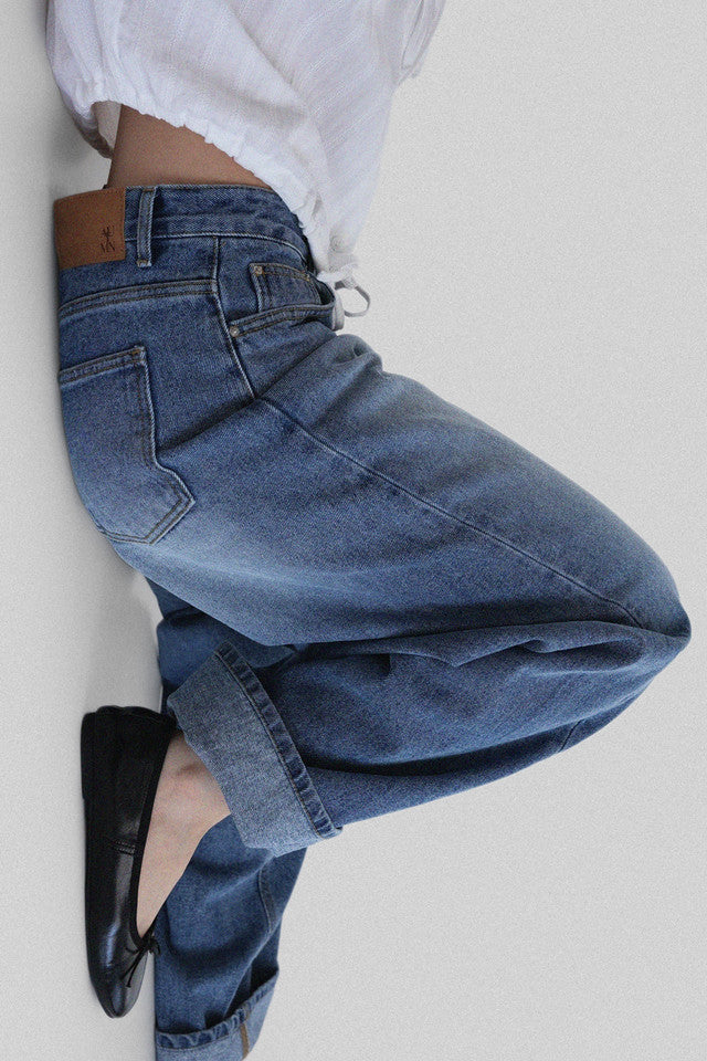 [ Pre-order ] Autumn Made Ground Roll-Up Denim