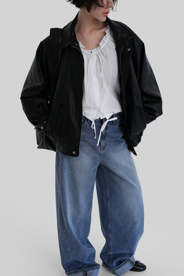 [ Pre-order ] Autumn Made Ground Roll-Up Denim