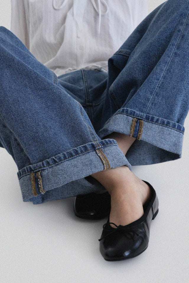 [ Pre-order ] Autumn Made Ground Roll-Up Denim