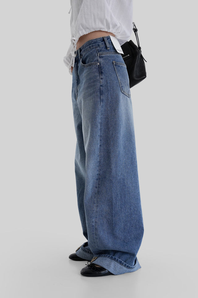 [ Pre-order ] Autumn Made Ground Roll-Up Denim
