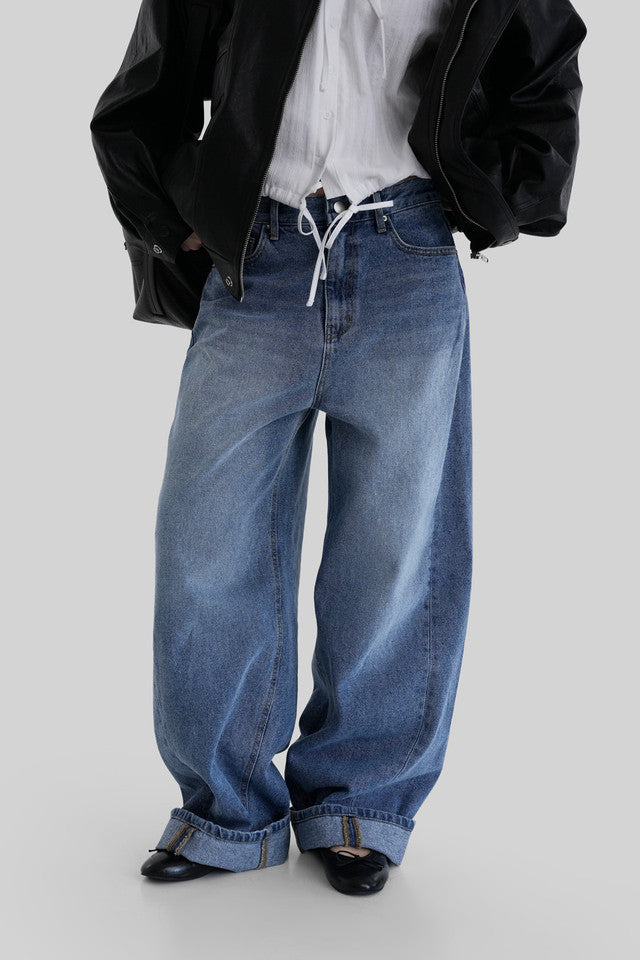 [ Pre-order ] Autumn Made Ground Roll-Up Denim
