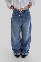 [ Pre-order ] Autumn Made Ground Roll-Up Denim