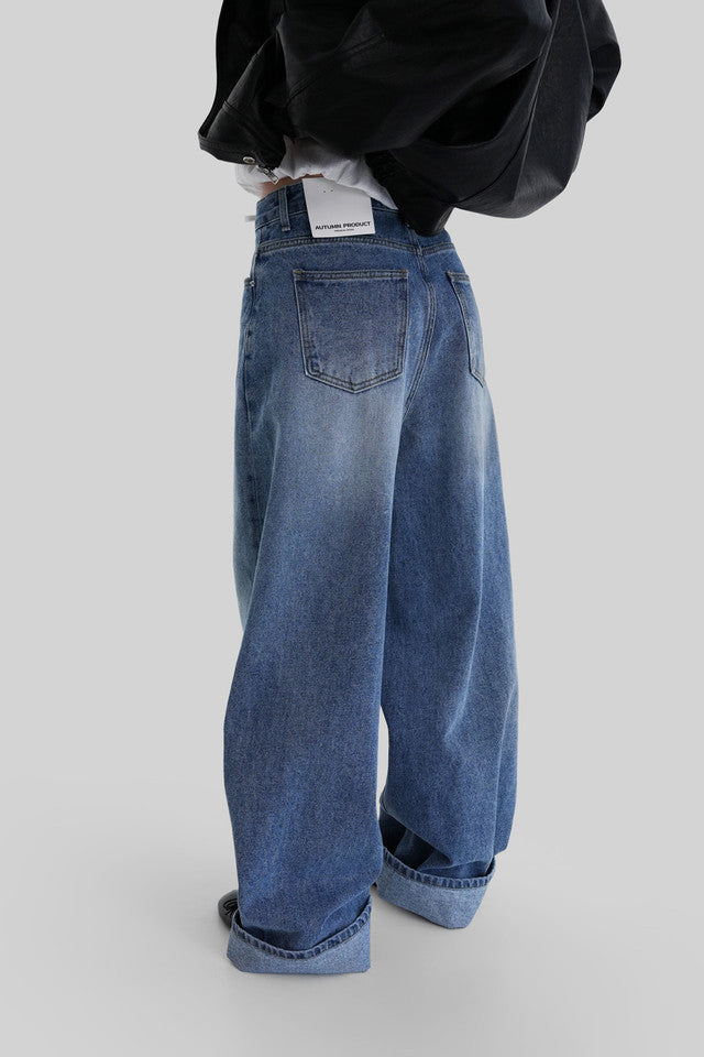 [ Pre-order ] Autumn Made Ground Roll-Up Denim