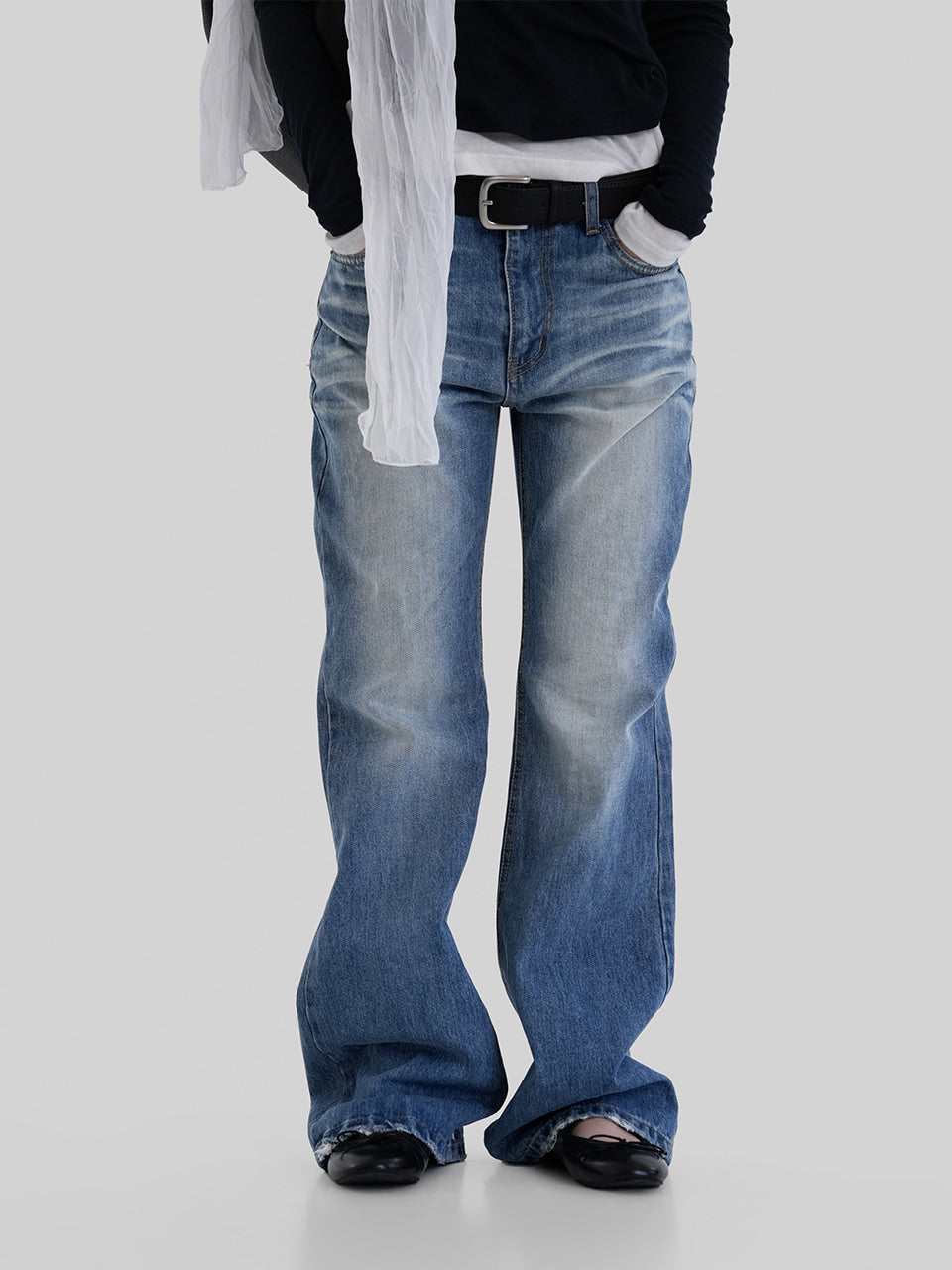[ Pre-order ] Autumn Made Embross Washing Denim