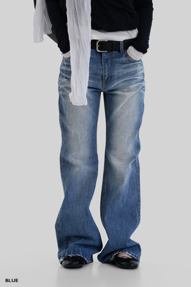 [ Pre-order ] Autumn Made Embross Washing Denim