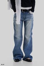 [ Pre-order ] Autumn Made Embross Washing Denim