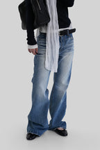 [ Pre-order ] Autumn Made Embross Washing Denim