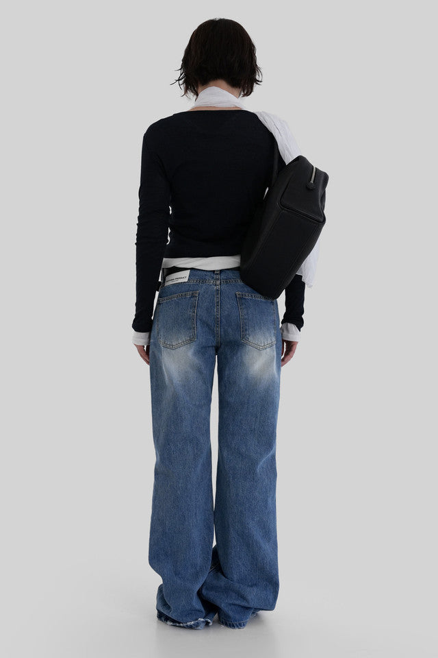 [ Pre-order ] Autumn Made Embross Washing Denim