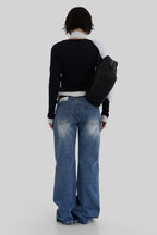 [ Pre-order ] Autumn Made Embross Washing Denim