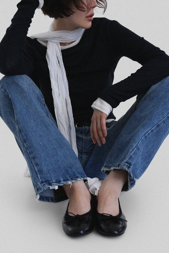 [ Pre-order ] Autumn Made Embross Washing Denim