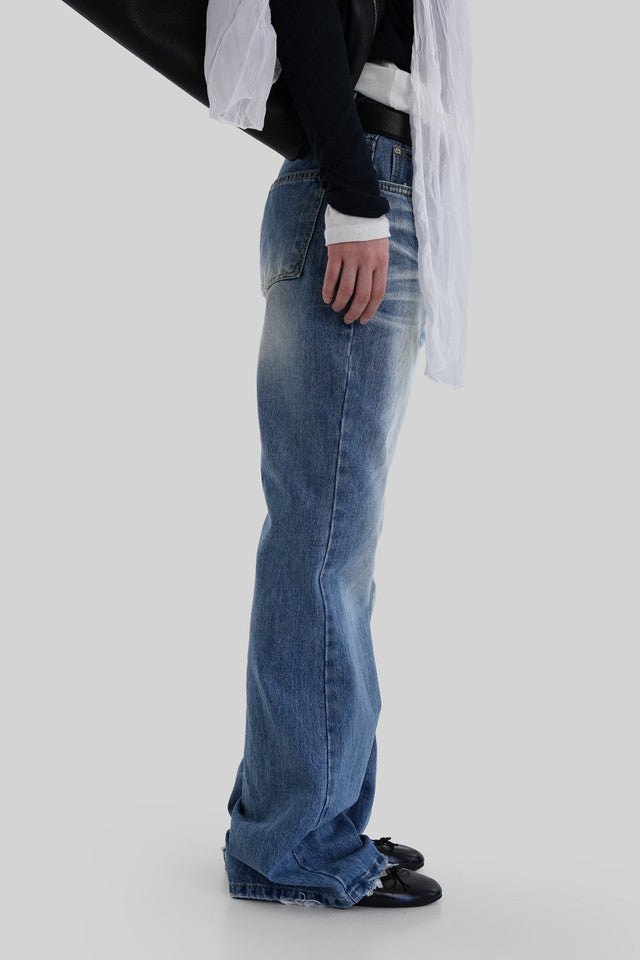 [ Pre-order ] Autumn Made Embross Washing Denim