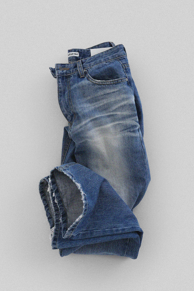 [ Pre-order ] Autumn Made Embross Washing Denim