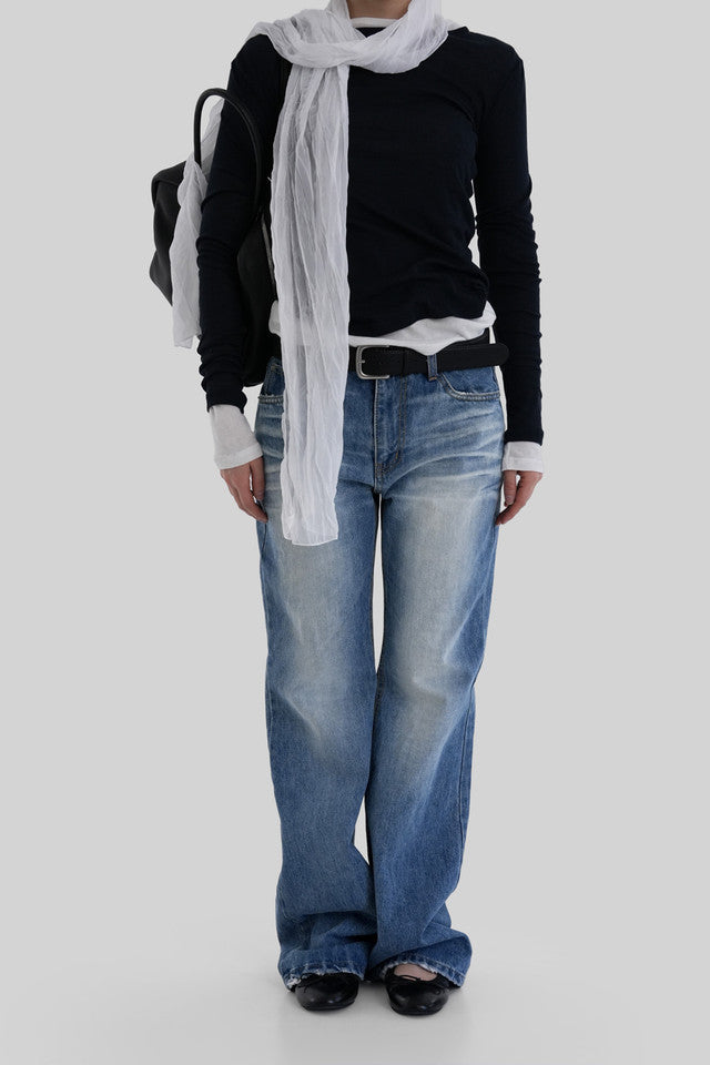 [ Pre-order ] Autumn Made Embross Washing Denim