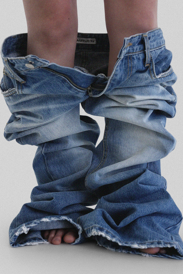 [ Pre-order ] Autumn Made Embross Washing Denim