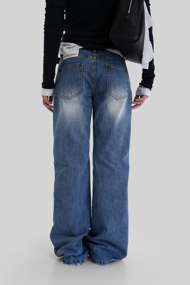 [ Pre-order ] Autumn Made Embross Washing Denim